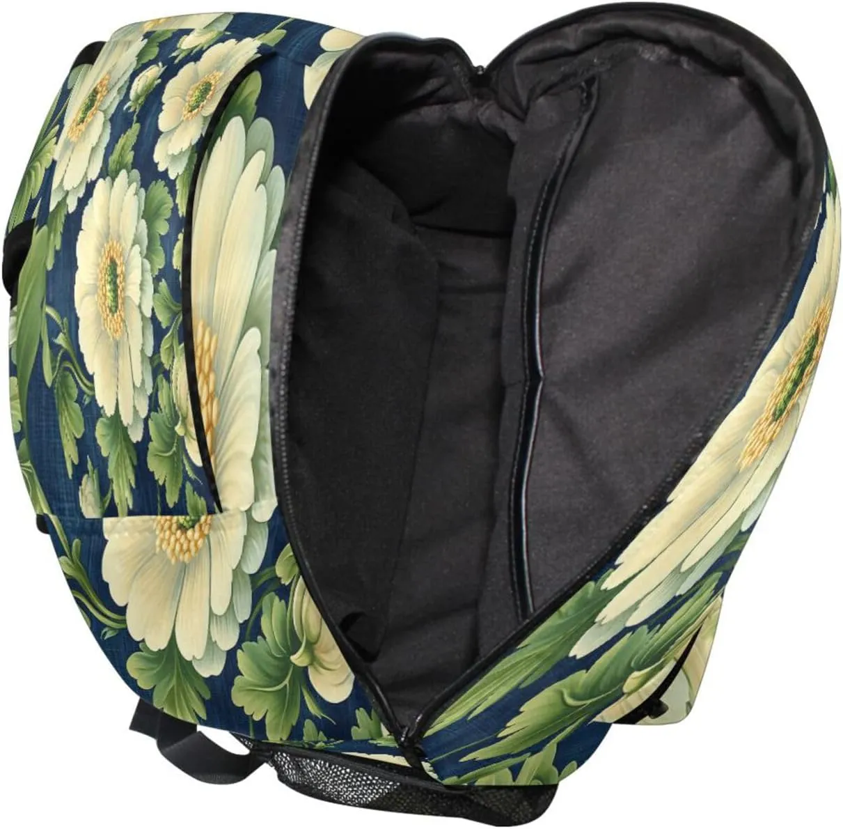 School Backpack for Men and Women Waterproof Diaper Bag Backpack with Chest Strap for Travel Trip Celery Mission Style