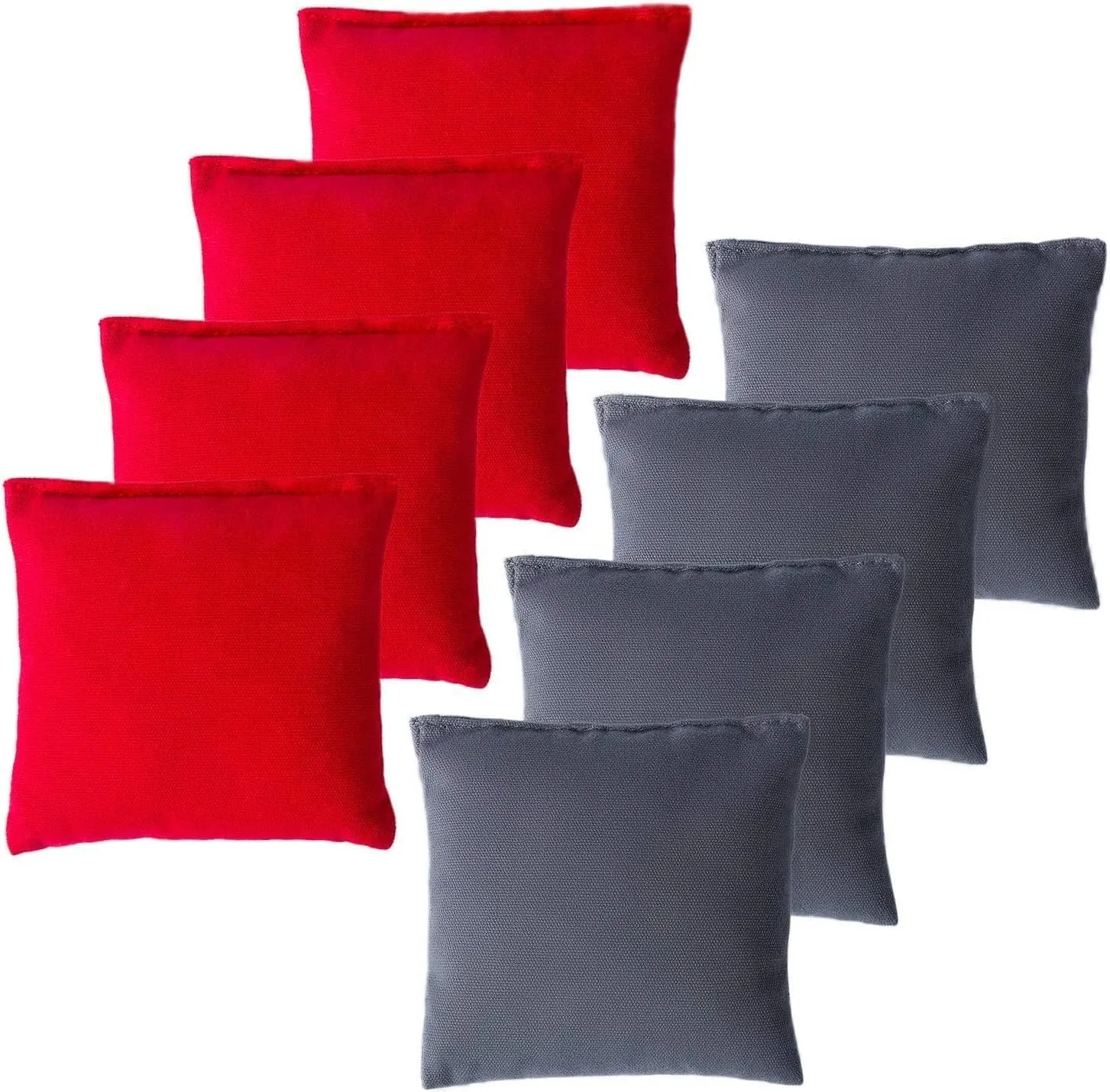 Set of 8 Regulation Cornhole Bags Double Sided, Weather Resistant Bean Bags for Cornhole Toss Game, Corn Hole Beans Bags with Tote Bag