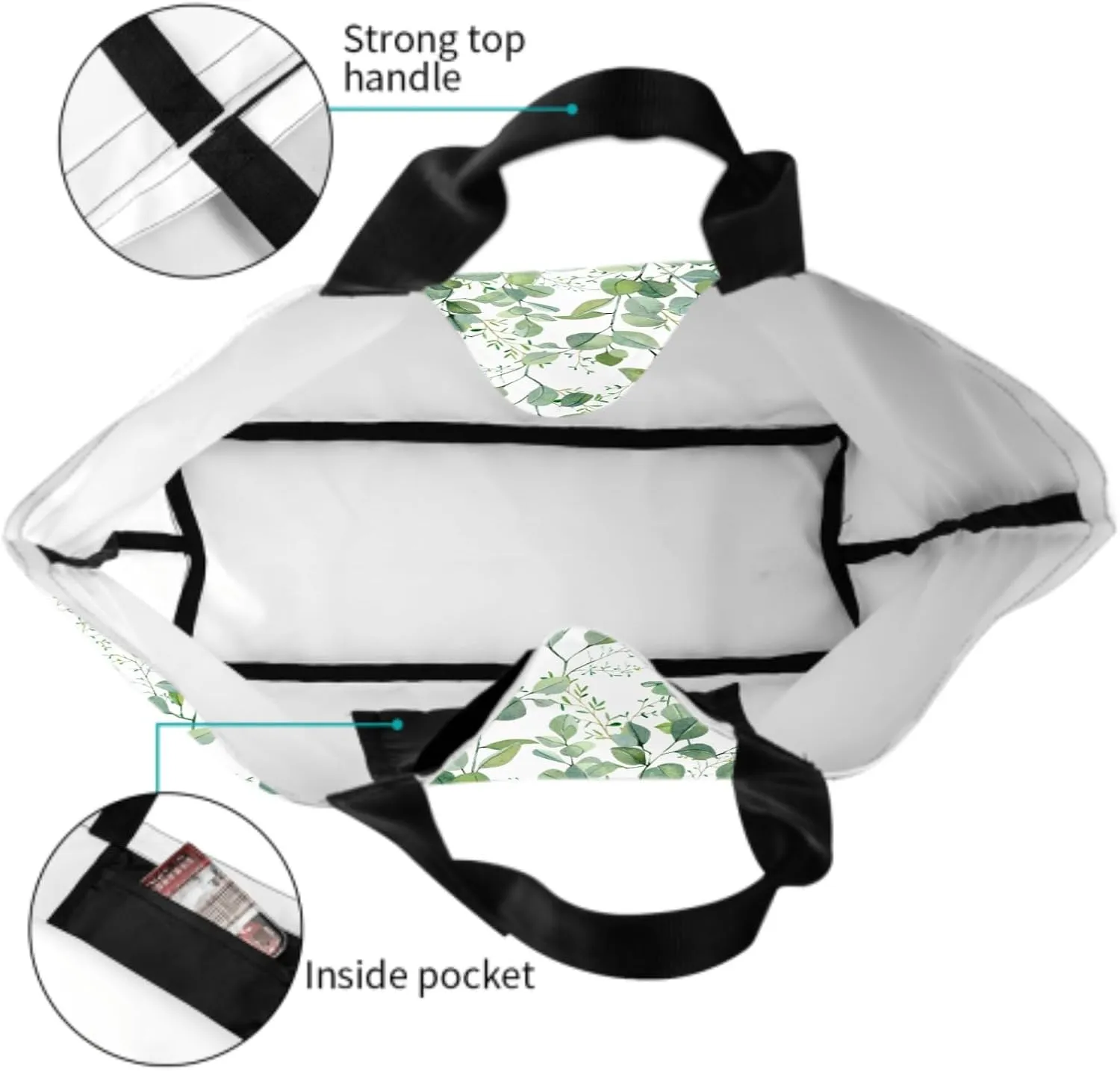 Shoulder Bag Large Reusable Eco-friendly Shopping Bags Portable Storage Handbag