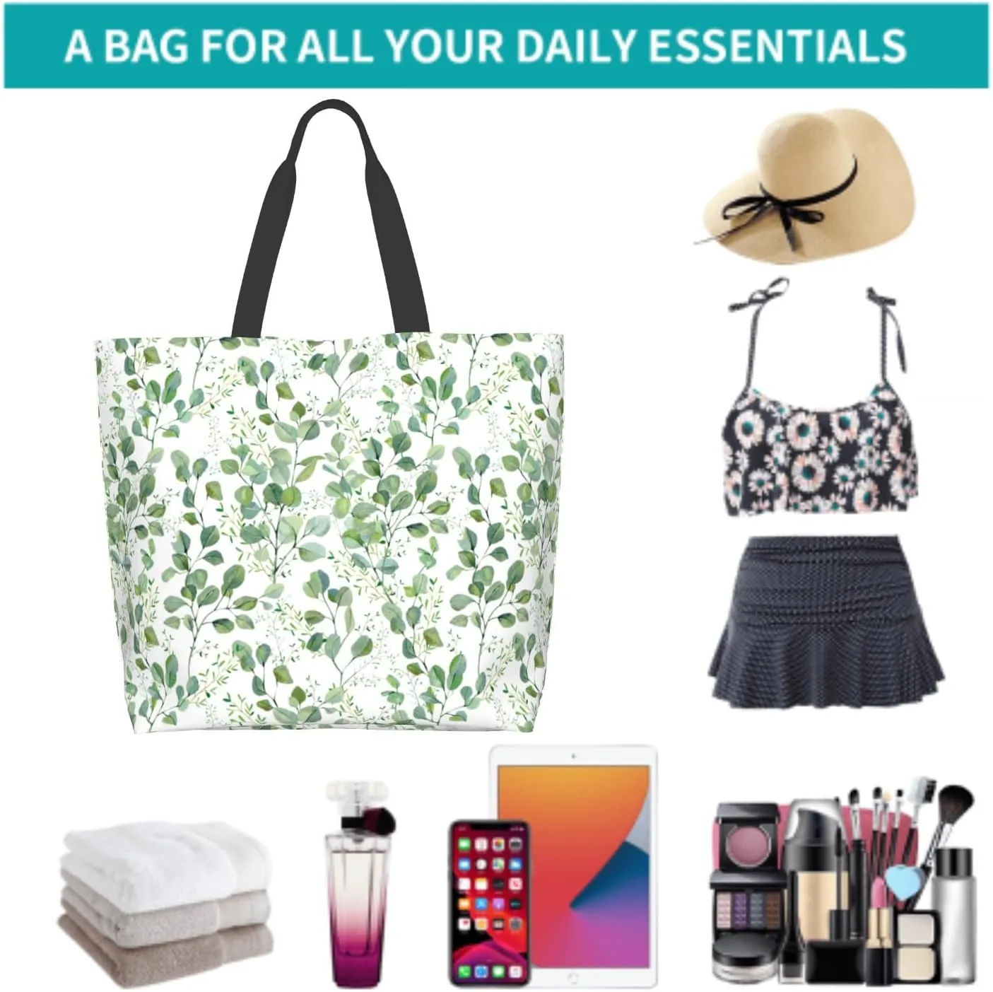 Shoulder Bag Large Reusable Eco-friendly Shopping Bags Portable Storage Handbag