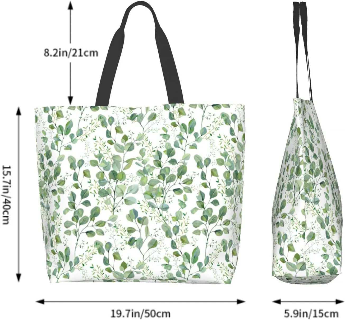 Shoulder Bag Large Reusable Eco-friendly Shopping Bags Portable Storage Handbag