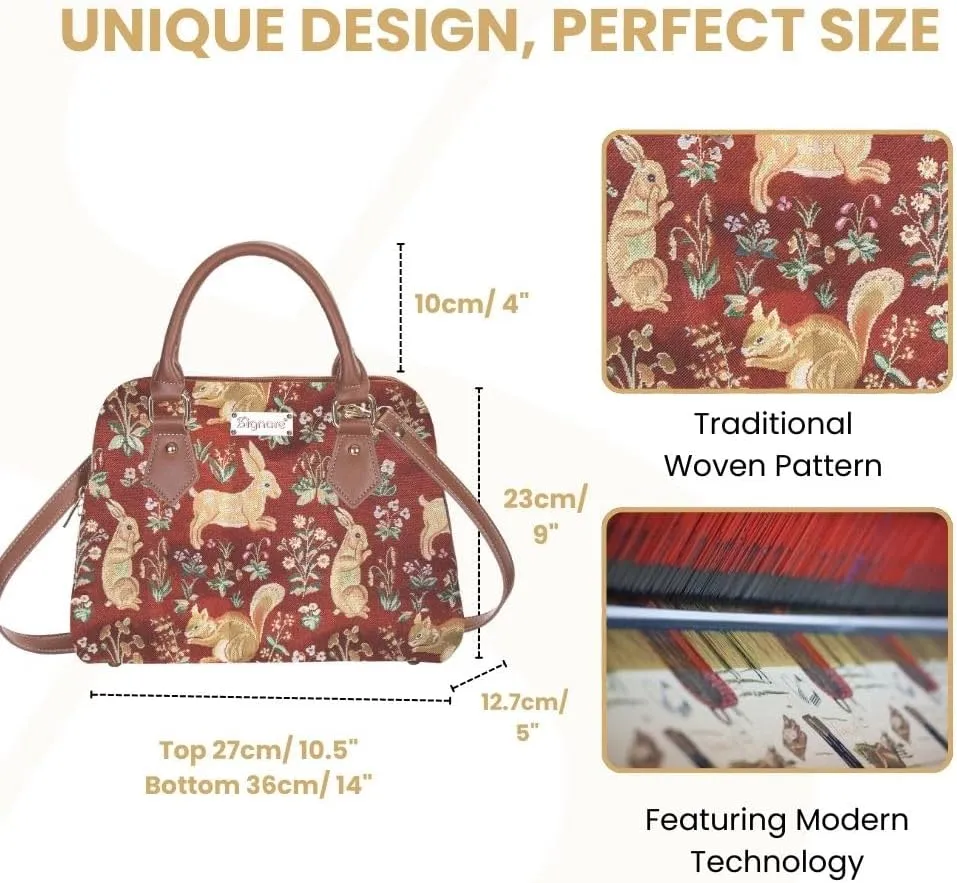Signare Tapestry Hand & Shoulder Bag for Women |Fashionable Cross Body bag Purses for Woman |Satchel Bag for Women Girls Teen