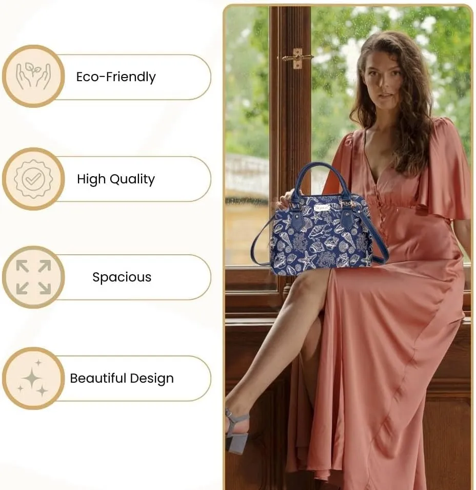 Signare Tapestry Hand & Shoulder Bag for Women |Fashionable Cross Body bag Purses for Woman |Satchel Bag for Women Girls Teen