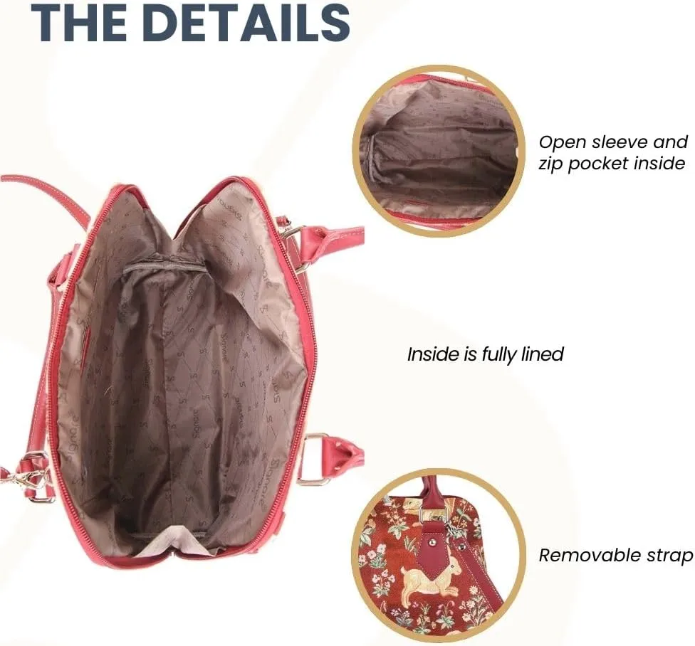 Signare Tapestry Hand & Shoulder Bag for Women |Fashionable Cross Body bag Purses for Woman |Satchel Bag for Women Girls Teen