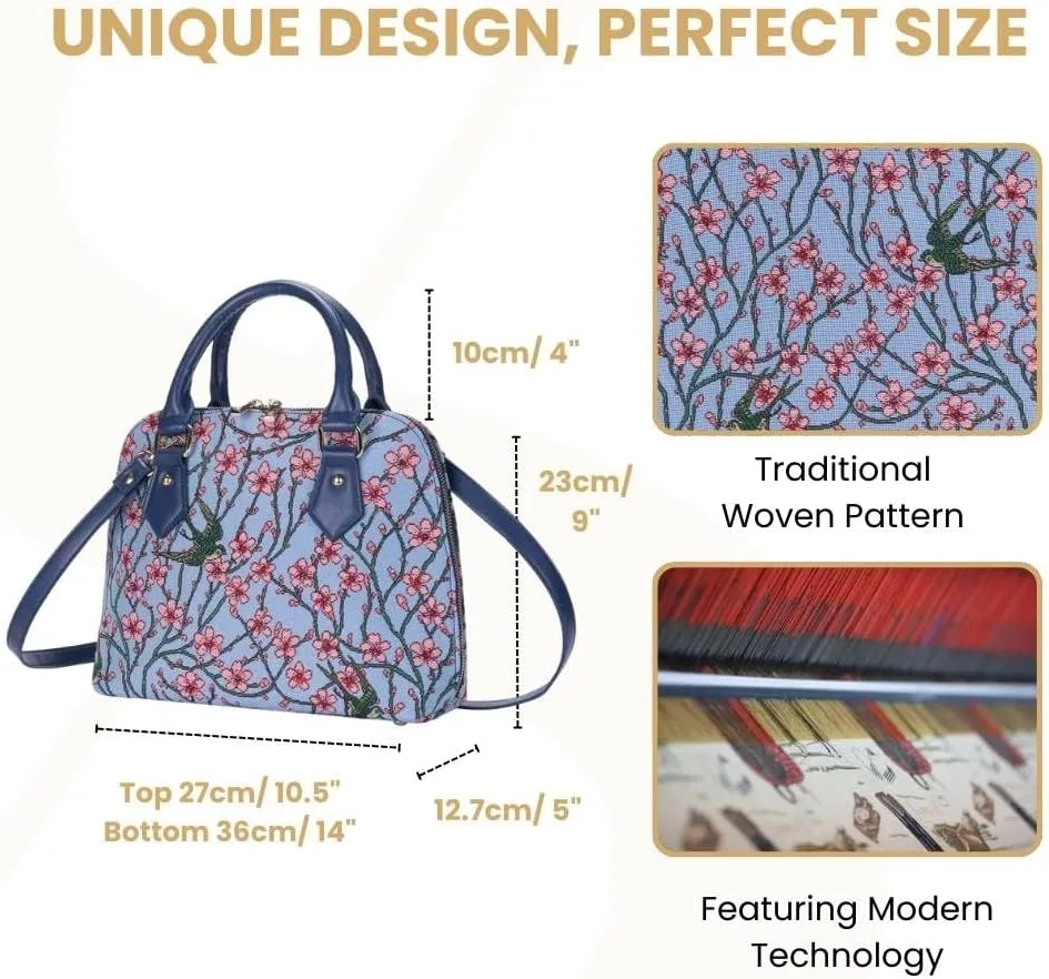 Signare Tapestry Hand & Shoulder Bag for Women |Fashionable Cross Body bag Purses for Woman |Satchel Bag for Women Girls Teen