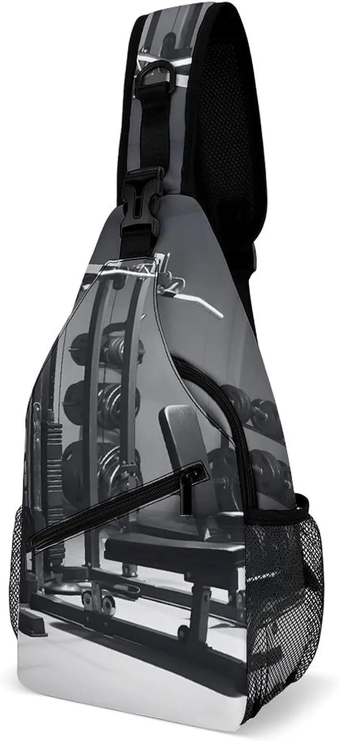 Sling Bag for Women Men Gym Equipment Travel Hiking Backpack Crossbody Shoulder Chest Bags Casual Daypack