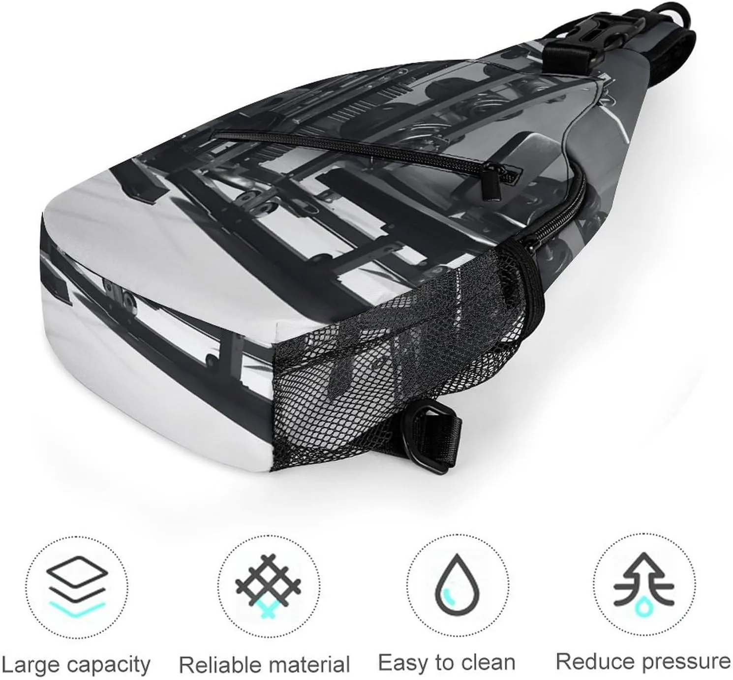 Sling Bag for Women Men Gym Equipment Travel Hiking Backpack Crossbody Shoulder Chest Bags Casual Daypack