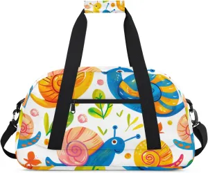 Snails Gym bag Colorful Snails Gym bag for travelling fitness sports and more
