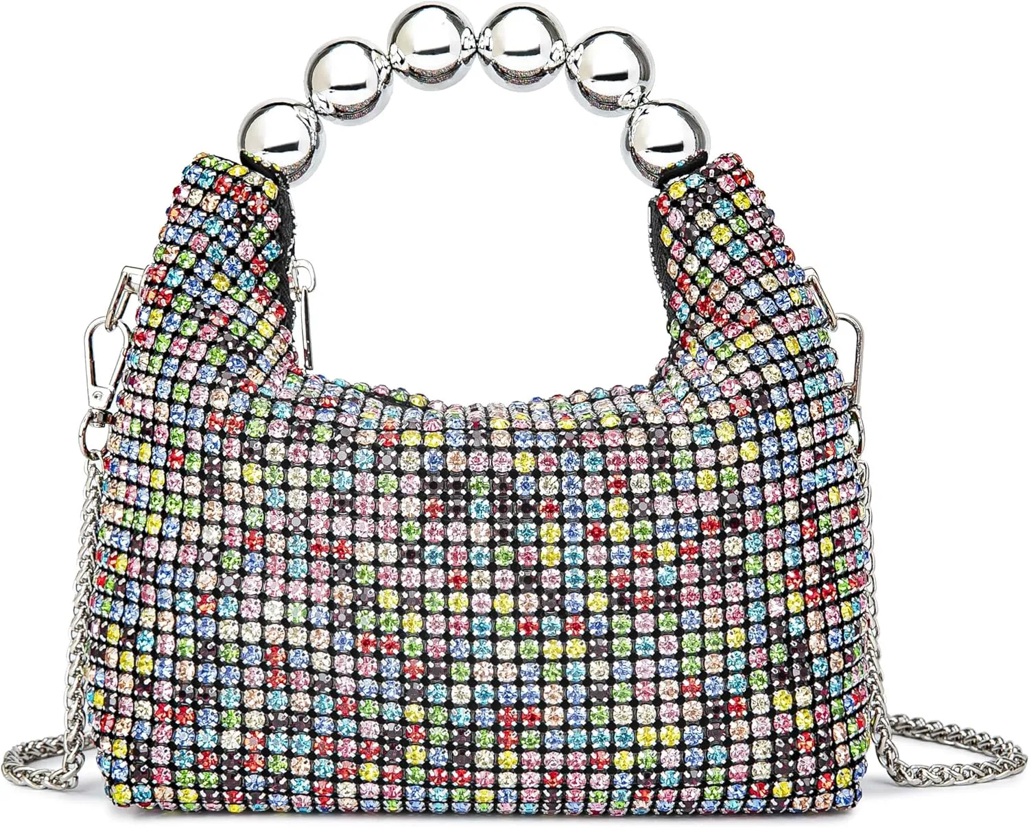 Sparkling Women's Evening Handbags Rhinestone Purse Crossbody Bag Wedding Prom Party Club Purses