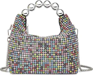 Sparkling Women's Evening Handbags Rhinestone Purse Crossbody Bag Wedding Prom Party Club Purses