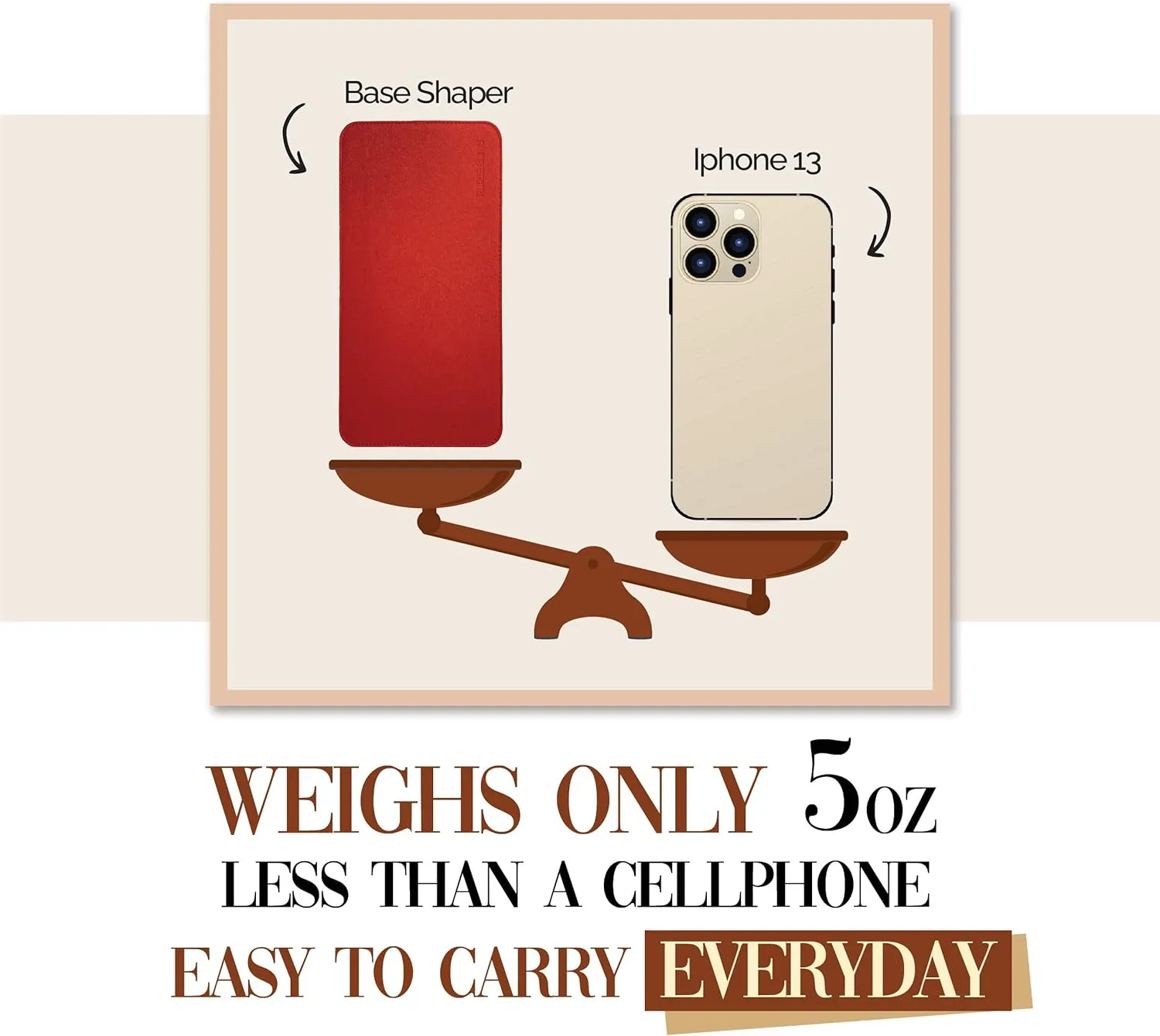 Speedy 25 Base Shaper, Brown Bag Shaper for LV Speedy Bags and other LV Totes, Vegan Leather (Brown, Speedy 25)