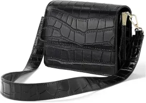 Telena Crossbody Bags for Women Vegan Leather Purses for Women Crossbody Handbag Purse with Adjustable Strap