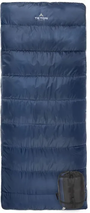 Teton 0 Degree Polara Sleeping Bag for Adults, Great for All Weather Camping, Hunting, Versatile Outdoor Sleeping Bag, Lightweight, Warm, Comfortable, Compression Sack Included