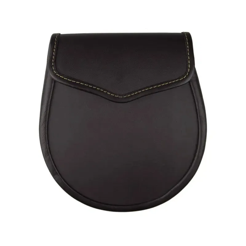 The Royal Regiment of Scotland Purse Dark Brown Leather All Ranks, Parade and Ceremonial Duties British Army