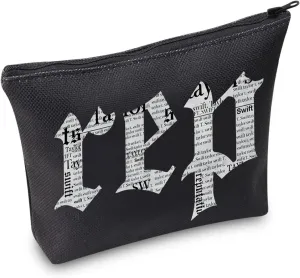 TOBGBE Gift For Singer Concert Cosmetic Bag Album Music Zipper Pouch Singer Album Merchandise Singer Version Merch (SW Bag)