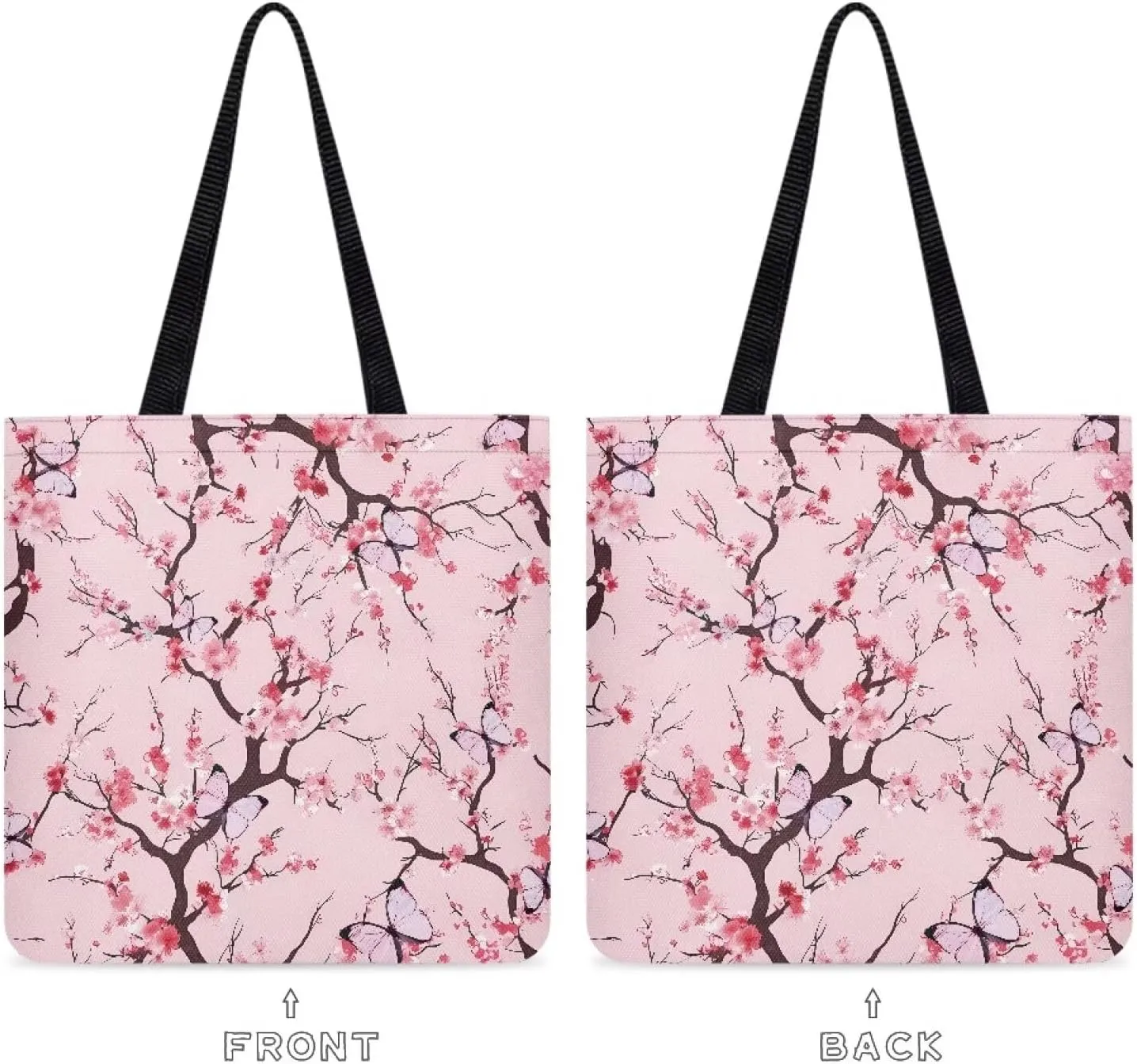 Tote Bag for Women Large Groceries Canvas Bags Patterned Canvas Tote Bag