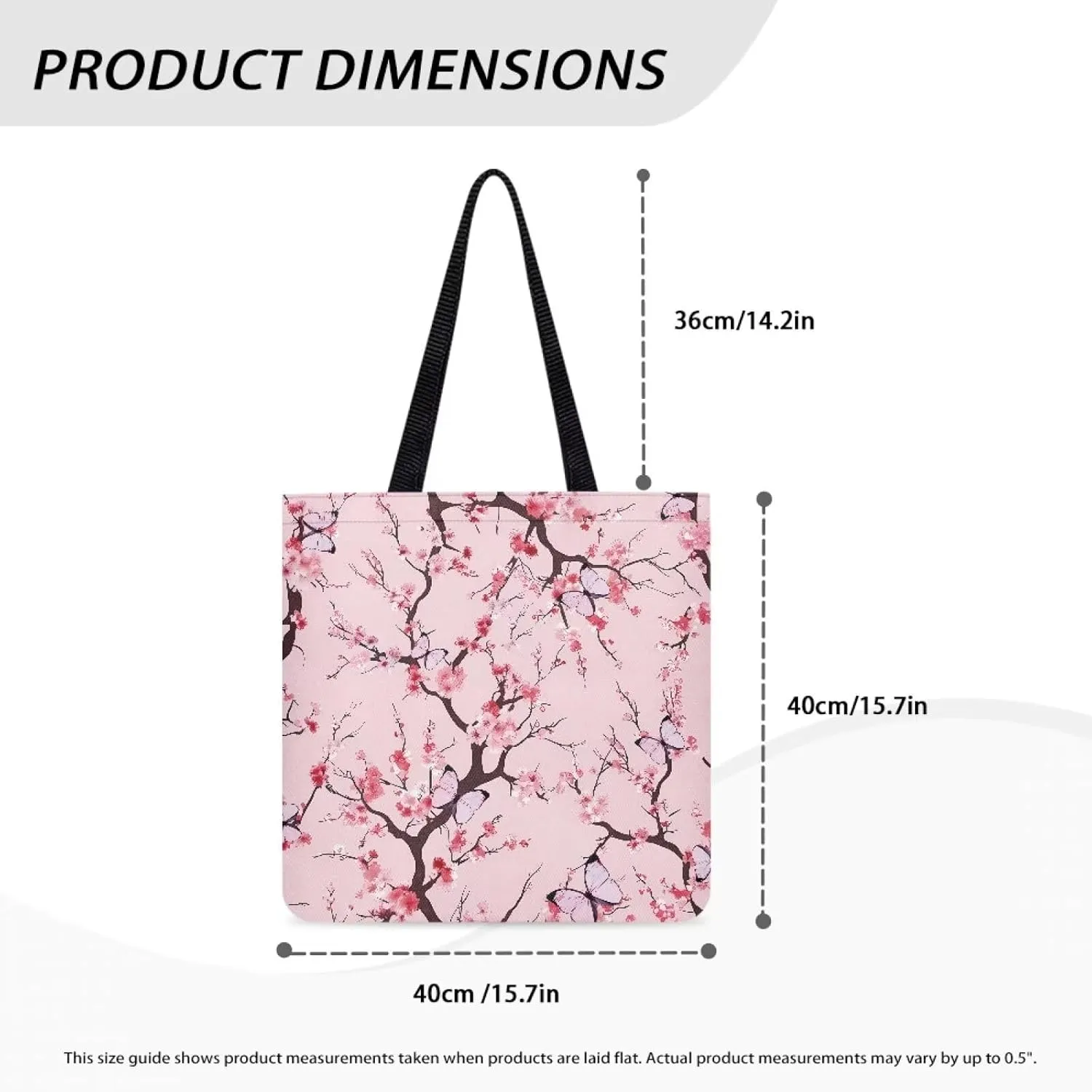 Tote Bag for Women Large Groceries Canvas Bags Patterned Canvas Tote Bag