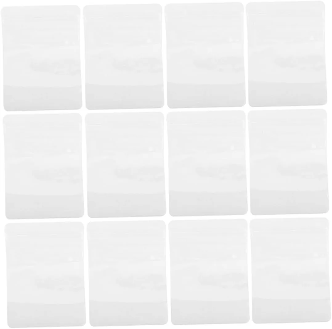 Travel-ready Jewelry Storage Bags 200pcs Pvc Self Sealing Pouches Pvc Bags for Earrings Rings Necklaces
