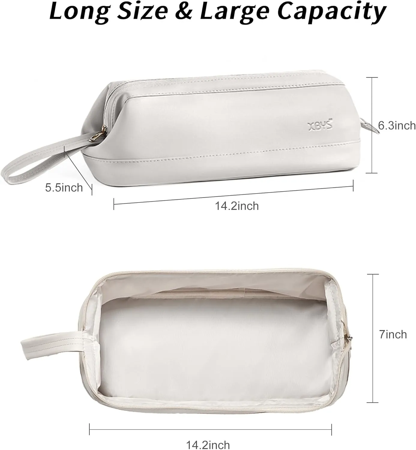 Travel Storage Bag for Dyson Airwrap/Shark Flexstyle Complete Styler and Attachments, Portable Handheld Travel Case, Waterproof Hair Dryer Carrying Case, Organizer Bag with Large Opening (Grey)