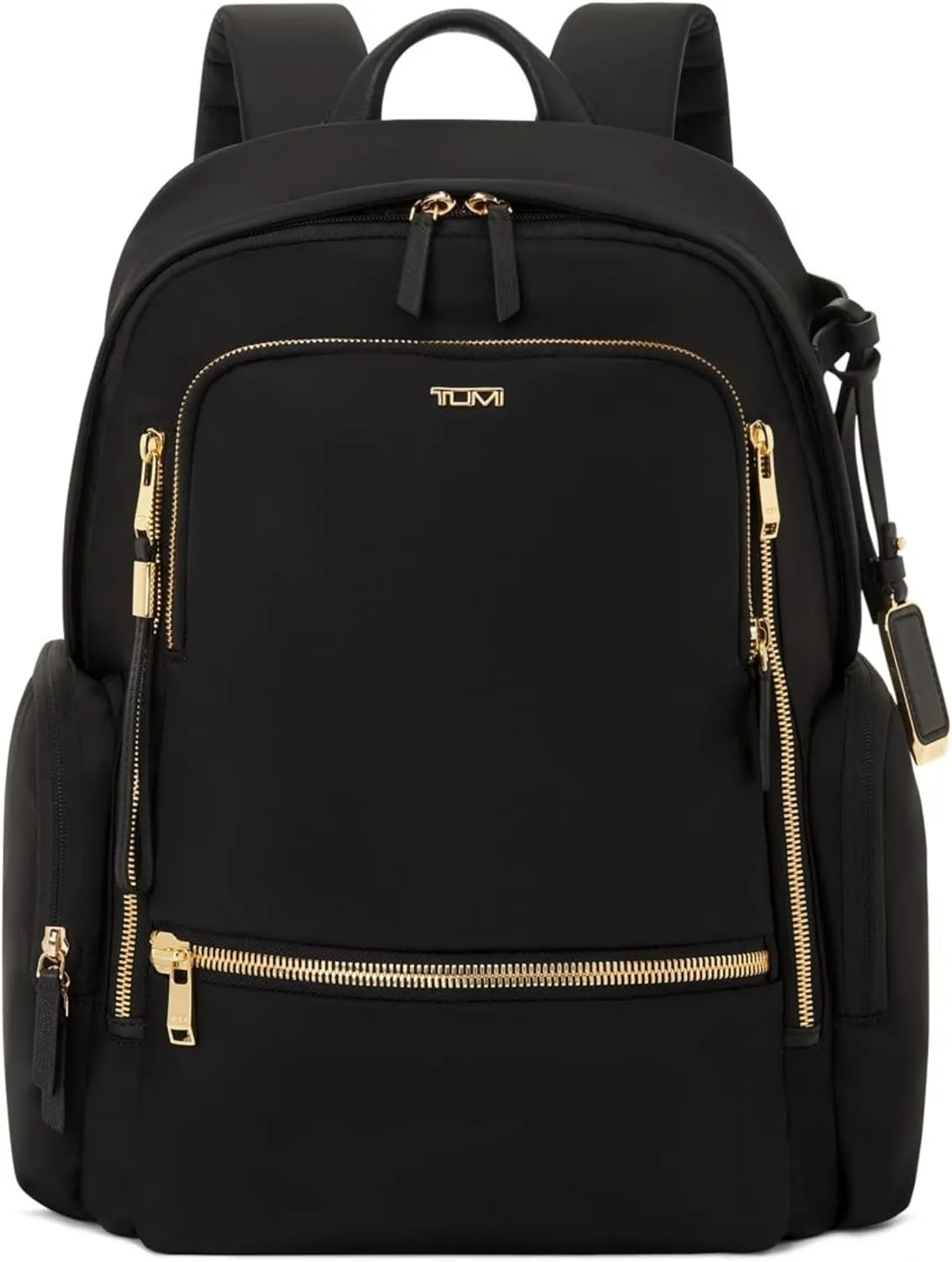 TUMI - Voyageur Celina Backpack - Travel Backpack for Women - For Business, Commute - Holds Up to 16" Laptop - Black & Gold Hardware