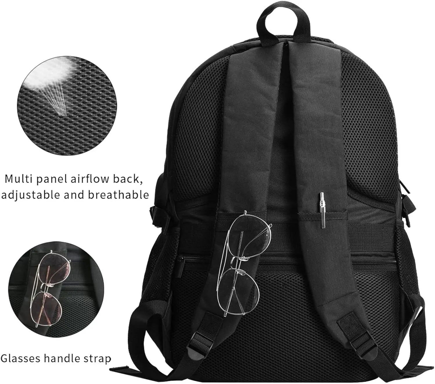 Usa Scuba Diving Dive Flag Travel Laptop Backpack,18 Inch Carry on Backpack for Men Women with USB Port, Work Computer Backpack