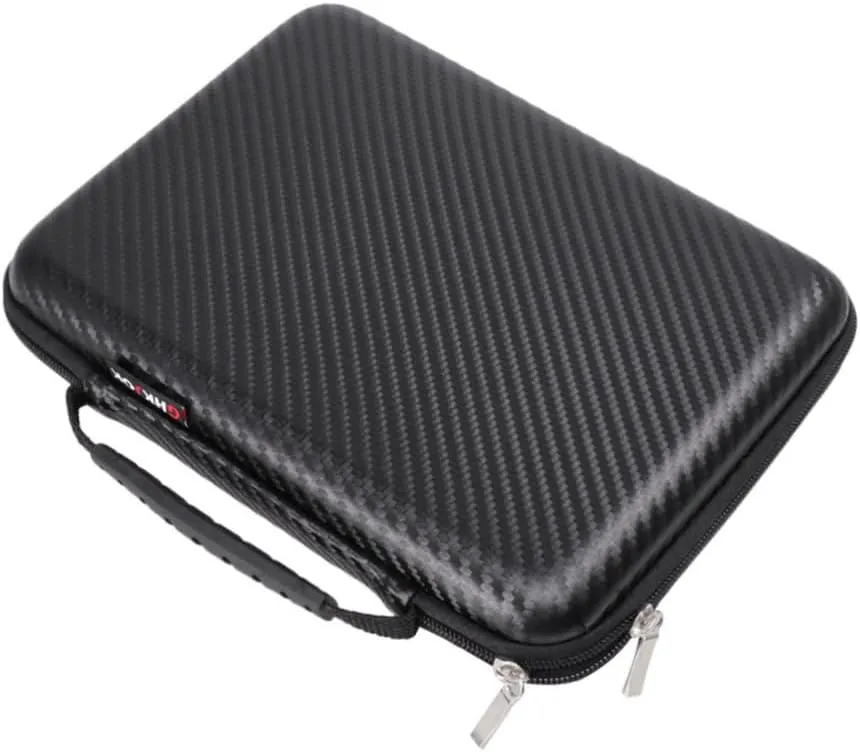 Vaguelly Flash Disk Storage Bag Organizer Pouch for Travel Portable Storage Container for Flash Drives and Accessories Black