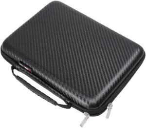 Vaguelly Flash Disk Storage Bag Organizer Pouch for Travel Portable Storage Container for Flash Drives and Accessories Black