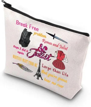 VAMSII & Juliet Broadway Musical Theatre Gift Zipper Pouch - Juliet Musical Merchandise