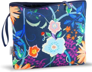 Vavabox Personalized Makeup Bag, Birthday Gifts for Women Girl Cosmetic Bag, Travel Makeup Pouch (Sunflower)