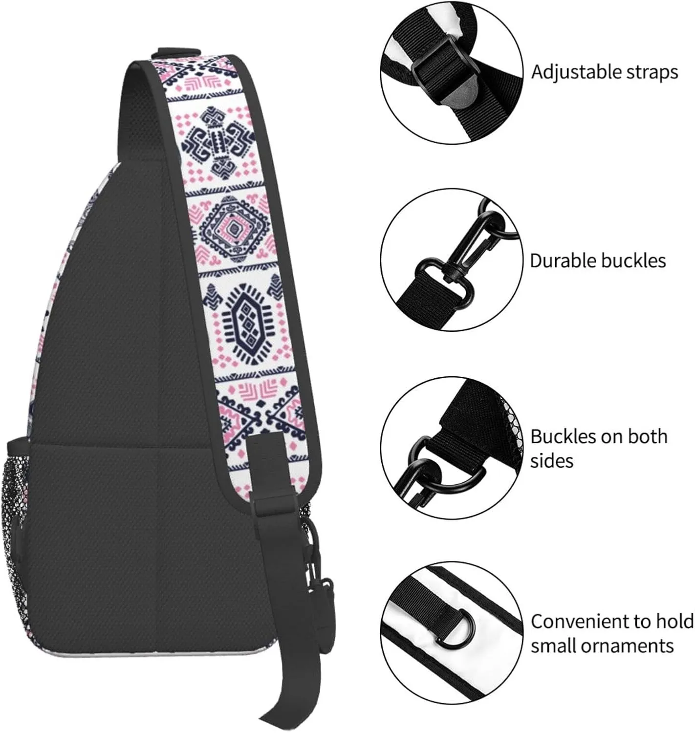 VOOHDDY Sling Bag For Women Men Travel Hiking Backpack Crossbody Shoulder Chest Bags Casual Daypack Sport