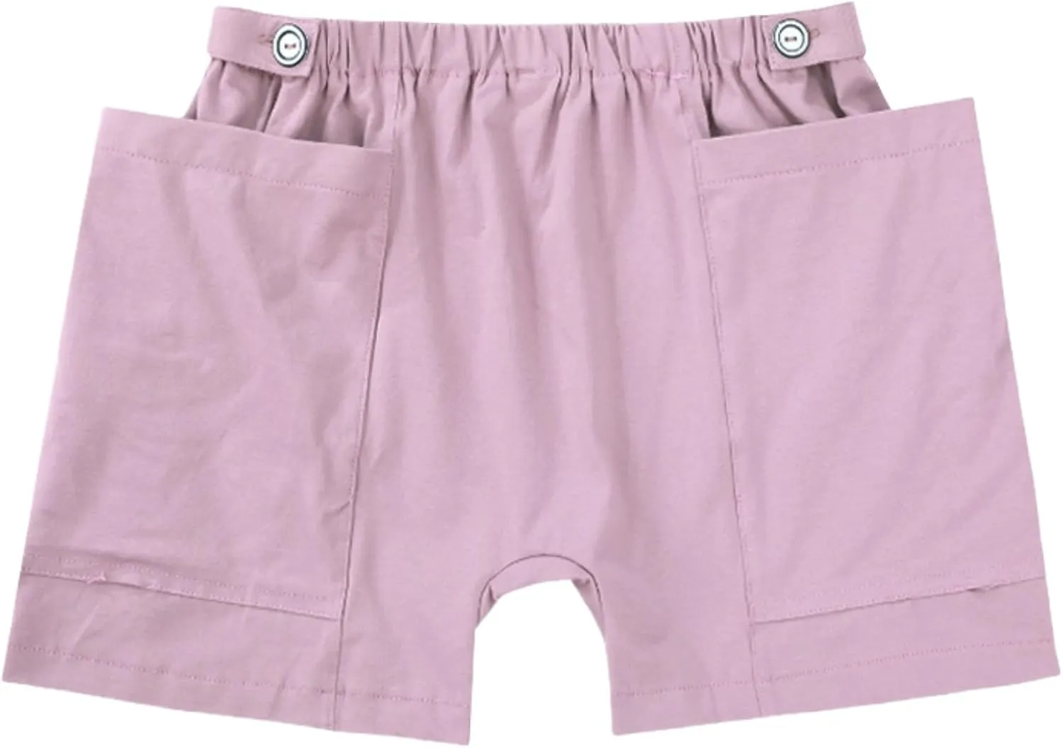 WEEOATAR Women Ostomy Pants Patient Underwear Incontinence Care Shorts,2 Side Pockets to Store Urine Bags Easy to Use,Fistula Pants for Nephrostomy,Suprapubic and Biliary Catheters(Purple,XL)
