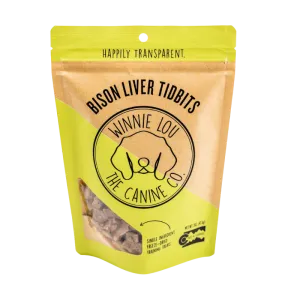 Winnie Lou- Bison Liver Tidbits - 2 oz [May Expiry]