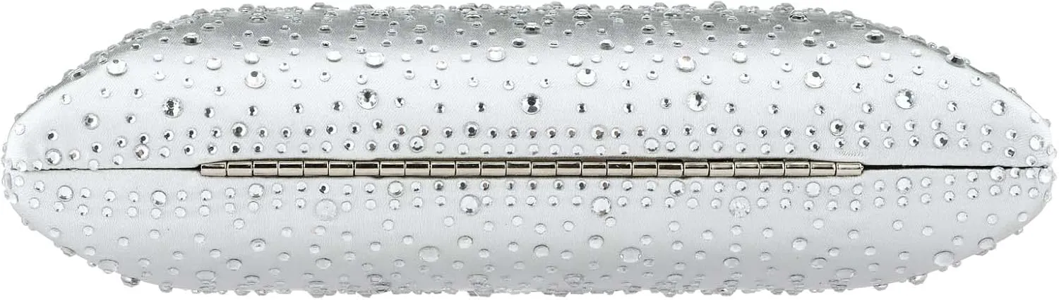 Women's Evening Bag Sparkling Rhinestone Wedding Evening Party Clutch Handbag Purse Chain Shoulder Crossbody Bag
