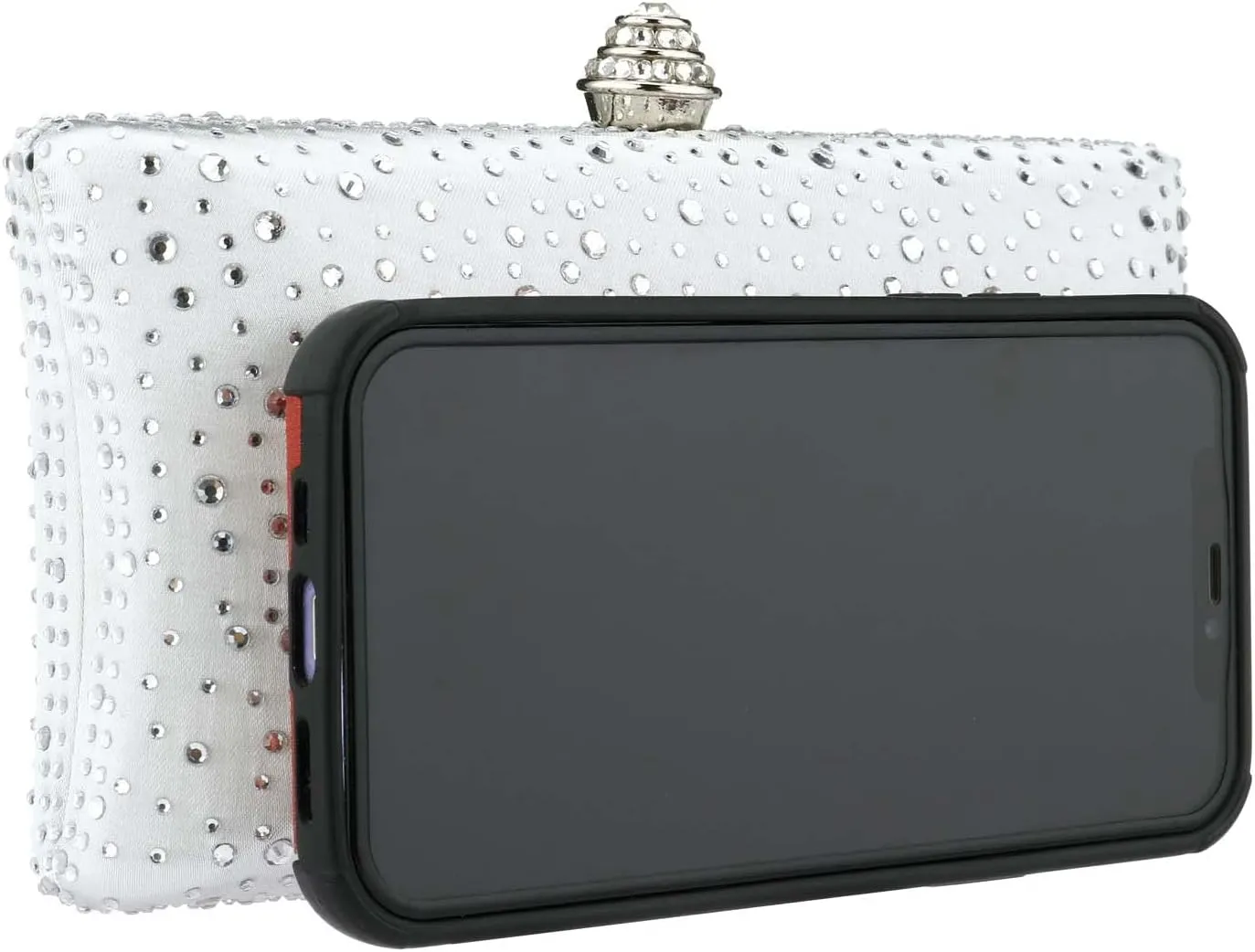 Women's Evening Bag Sparkling Rhinestone Wedding Evening Party Clutch Handbag Purse Chain Shoulder Crossbody Bag