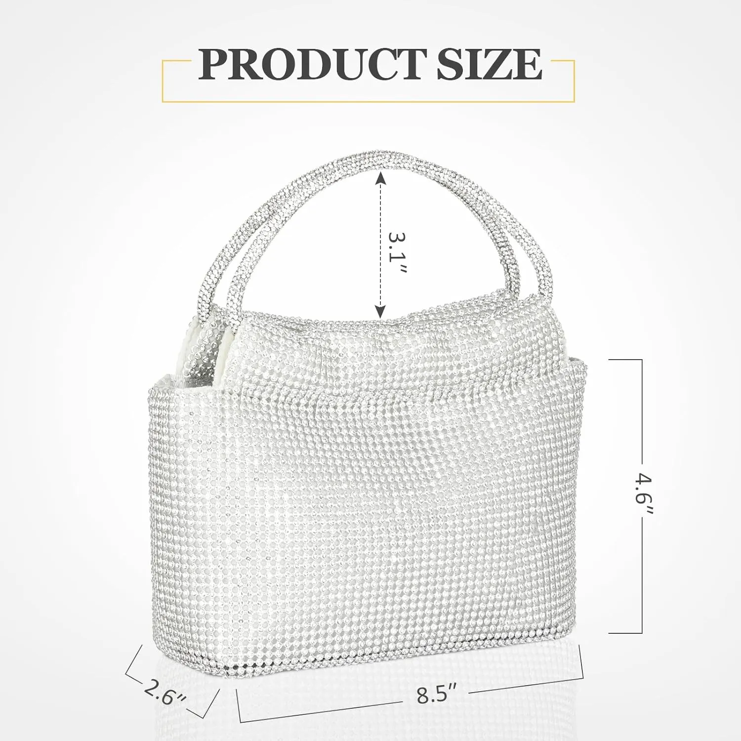 Women's Handbags Crystal Rhinestone Clutches Glitter Evening Bags