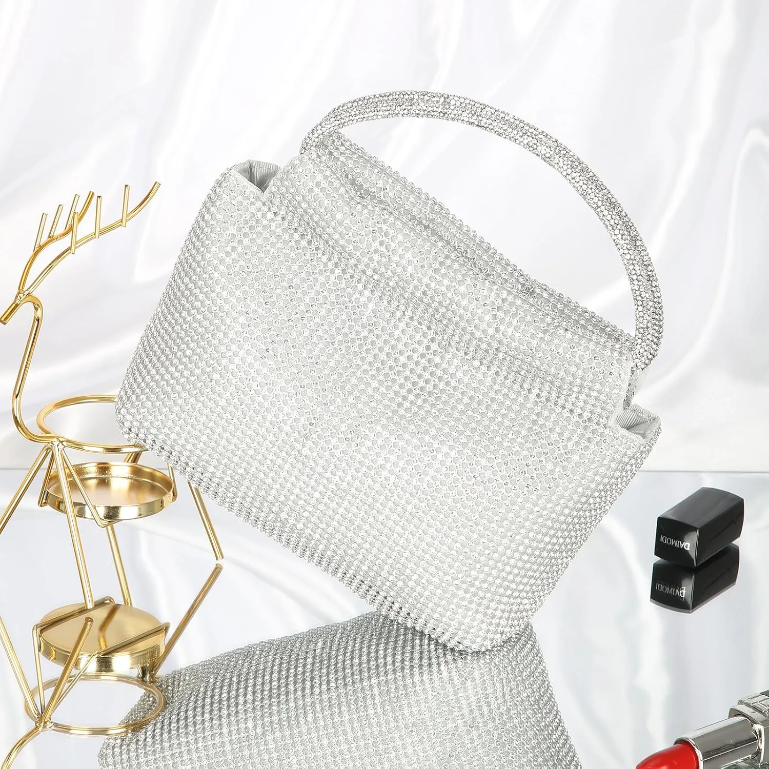 Women's Handbags Crystal Rhinestone Clutches Glitter Evening Bags