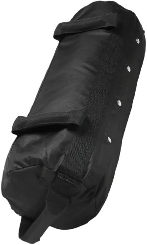 Workout Sandbags 60lbs Heavy Duty Sandbags 4 Handles for Cross-Training Home Gym Black