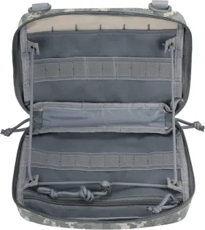 WYNEX Tactical Admin Molle Pouch, Medical EDC EMT Utility Bag Shell Design Attachment Pouches 1000D Nylon Hiking Belt Bags