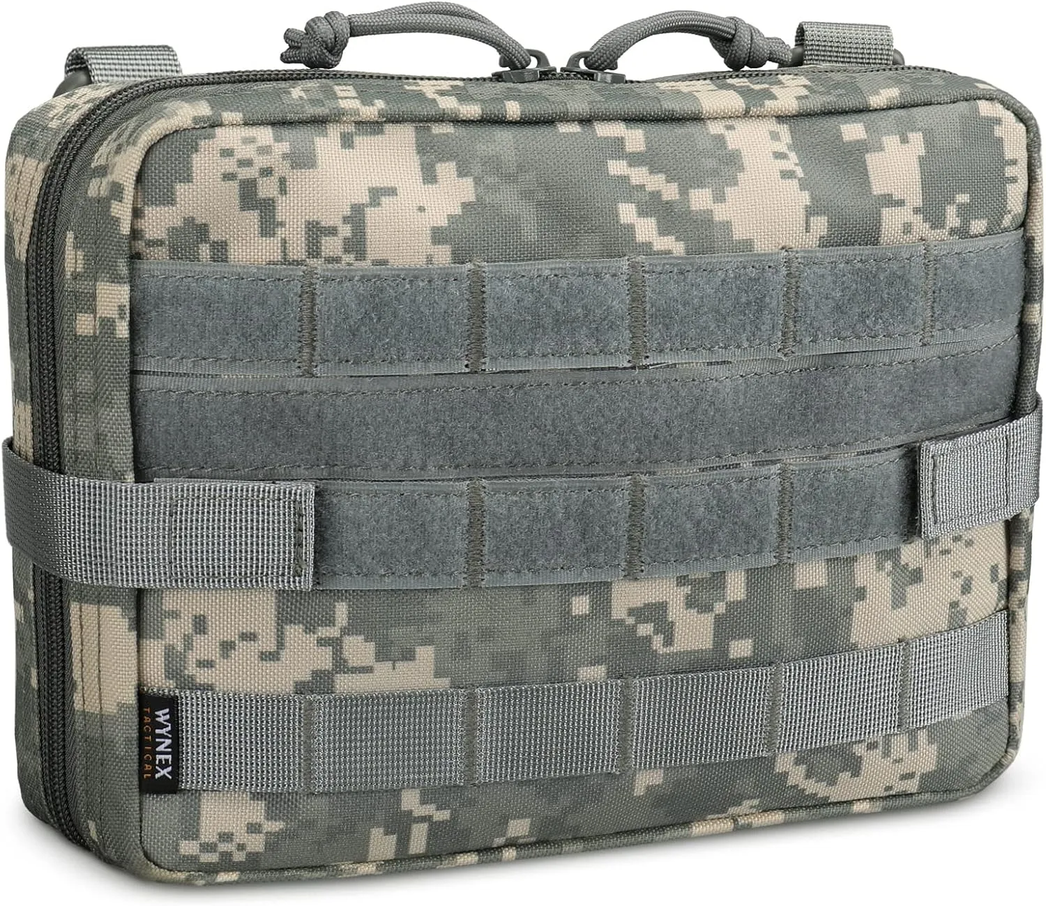 WYNEX Tactical Admin Molle Pouch, Medical EDC EMT Utility Bag Shell Design Attachment Pouches 1000D Nylon Hiking Belt Bags