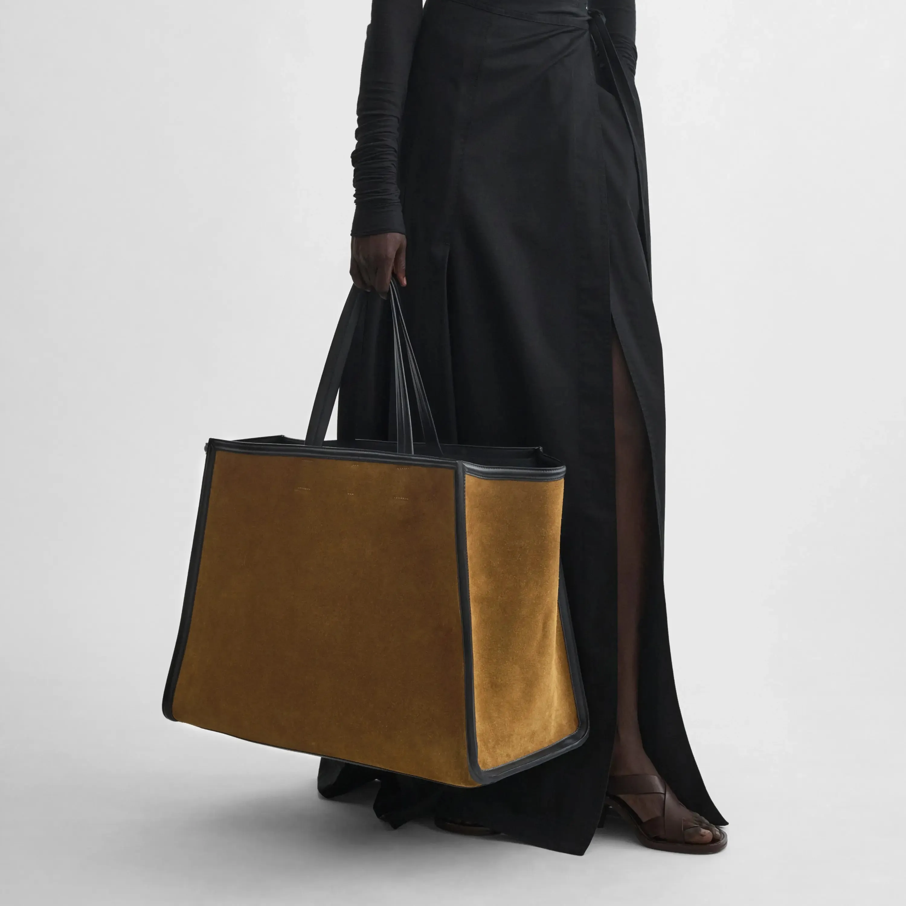 XL CABAS | toffee suede