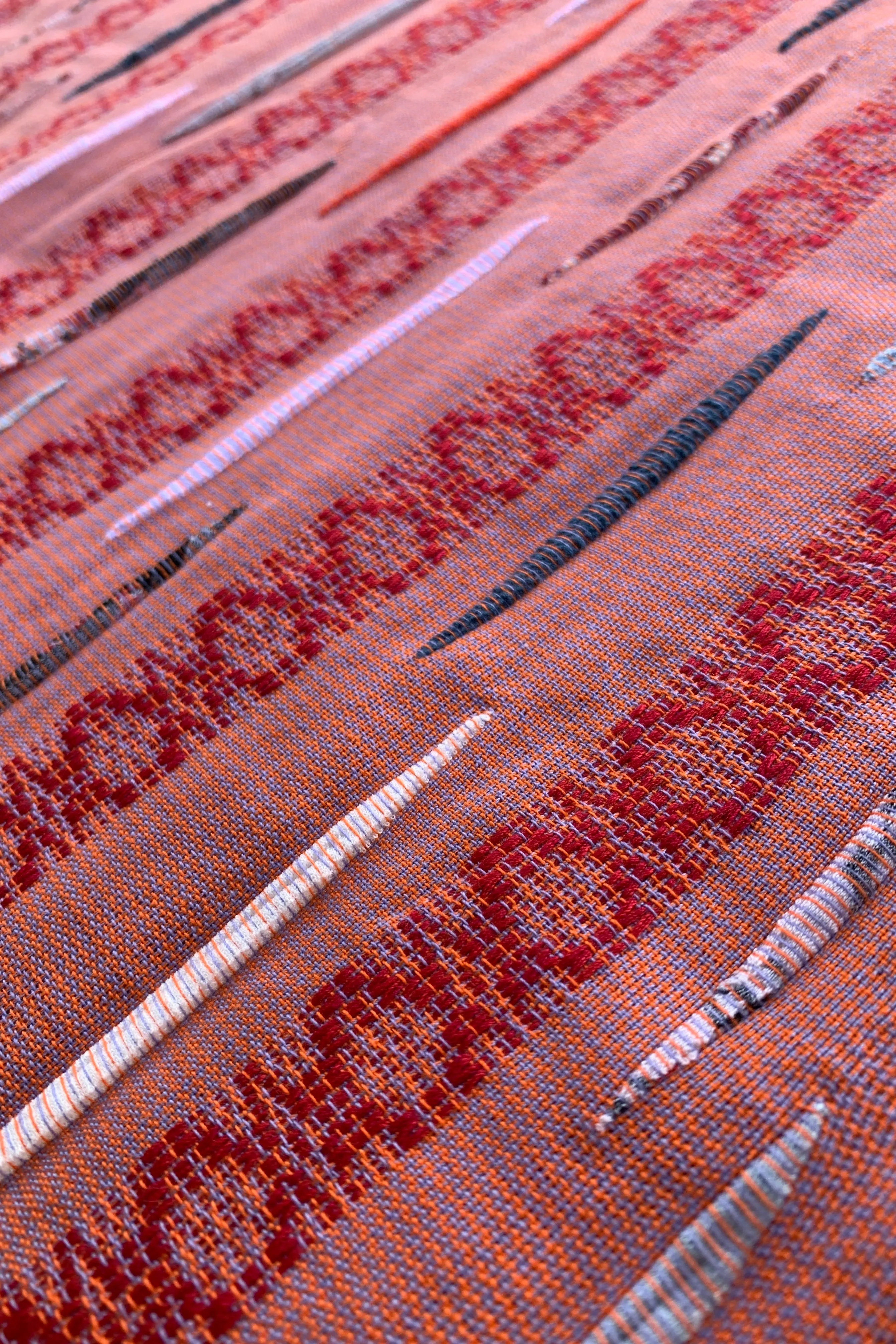Zero Waste Patterned Tiny Strips 024