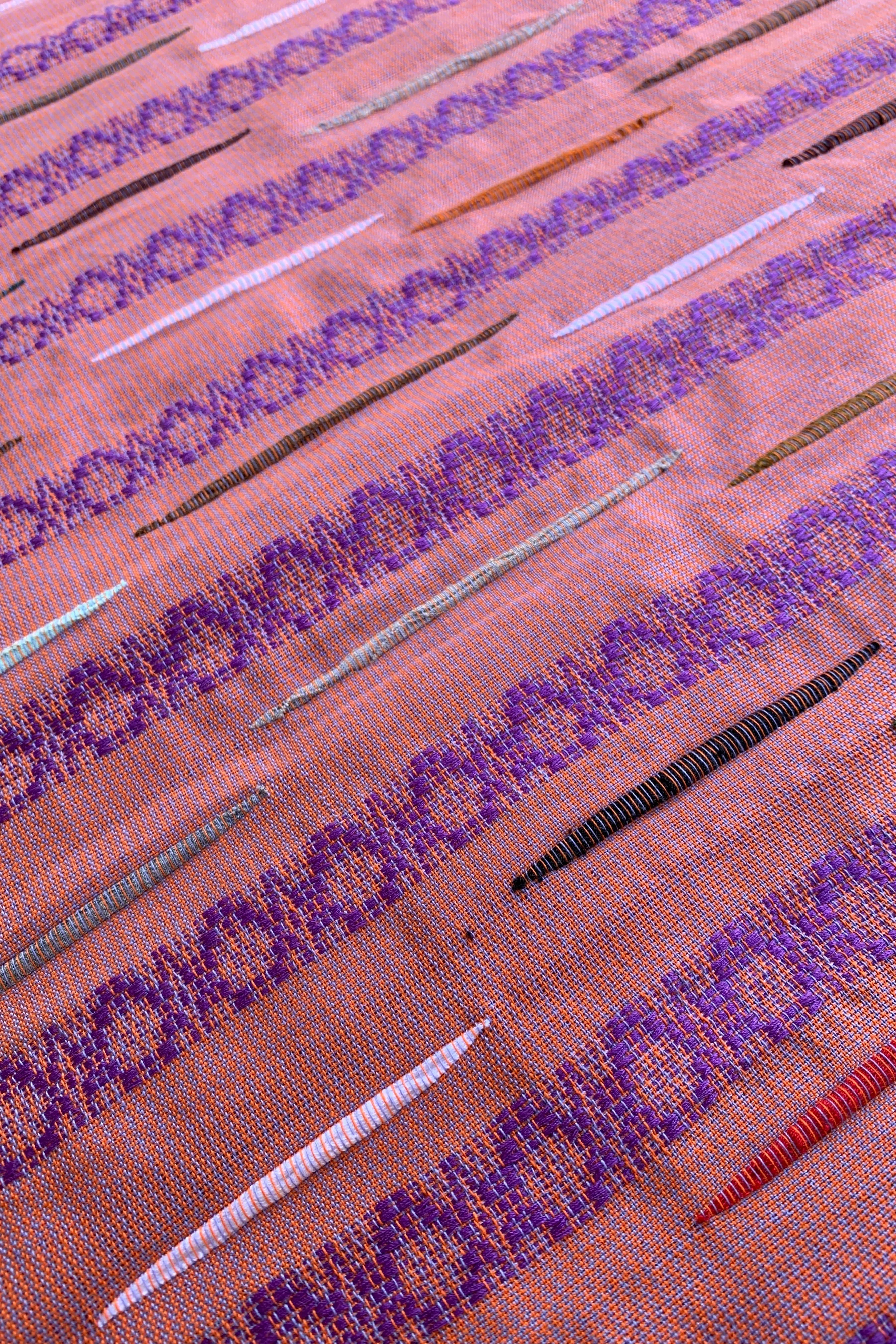 Zero Waste Patterned Tiny Strips 025