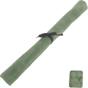 Zerodeko Canvas Knife Roll Bag for Travel Portable Cooking Utensil Travel Bag Cutter Organizer